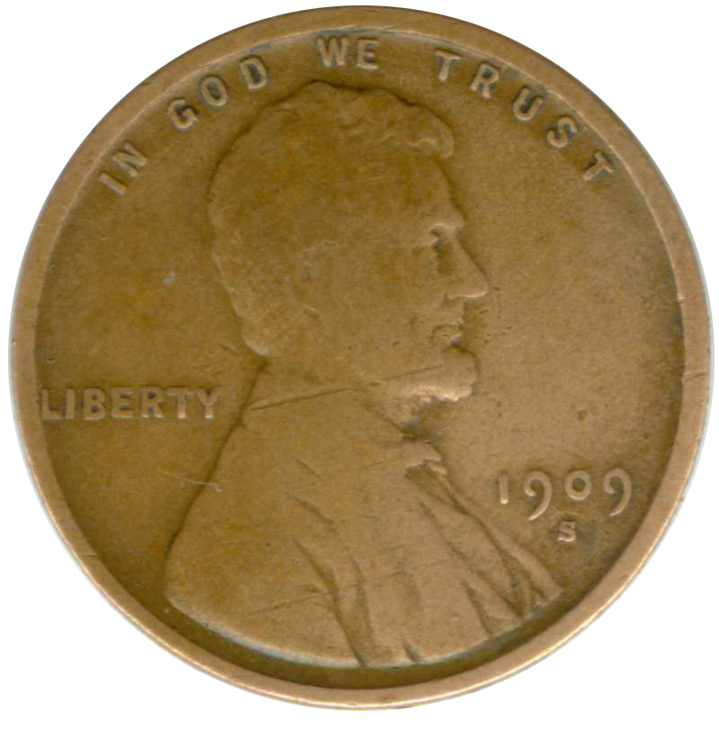 1909 S Lincoln penny